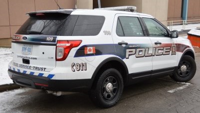 current Ford Interceptor cruiser