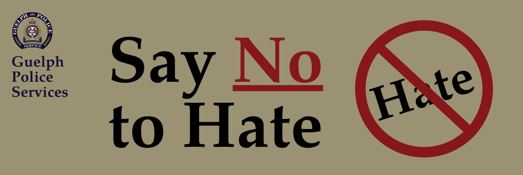 Say no to hate